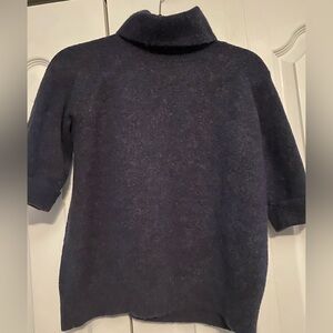Ellen Tracy Woolblend Elegant Dark blue sweater